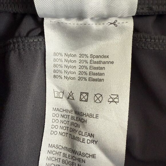 LIBIN Women's Gray Jogger Pants Nylon Spandex Size S Small - Picture 4 of 9